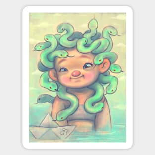 Gorgon Sticker